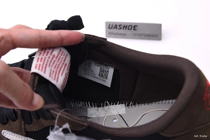    Jordan x 1  CQ4277-001 Scott air Travis OG Low 0414